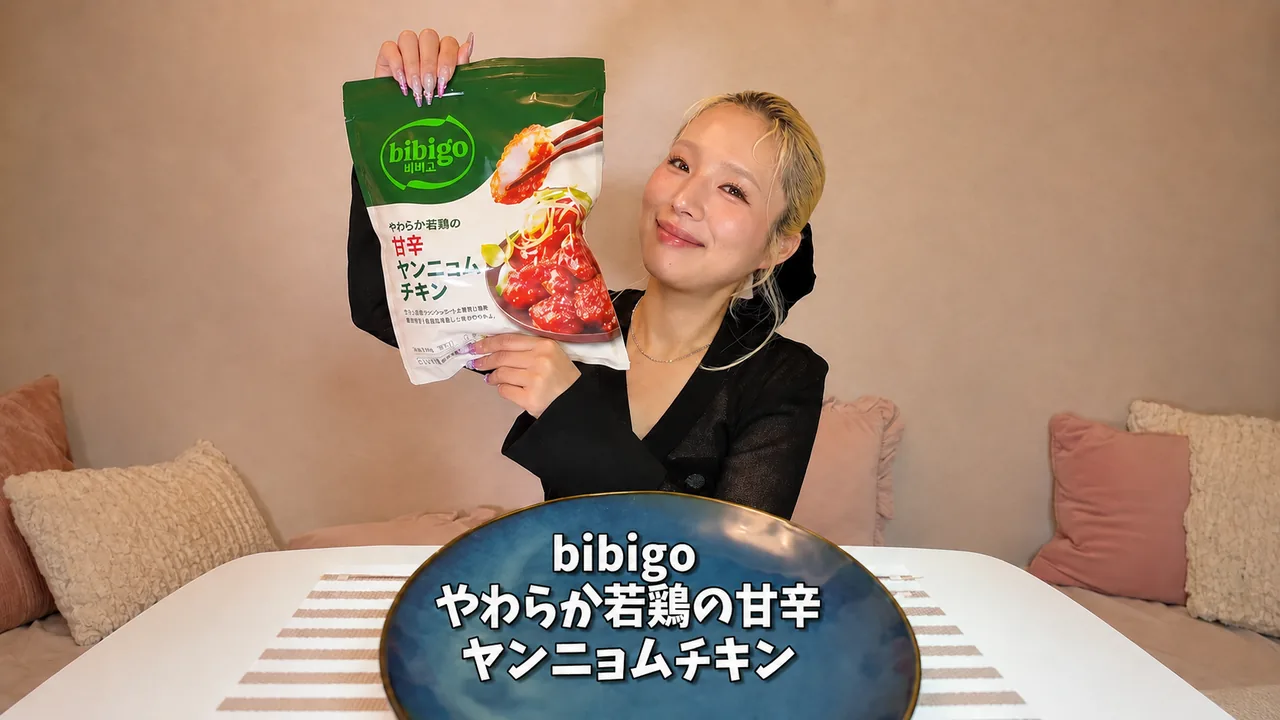 爆食ますぶちさちよ × bibigo 일본 식품 캠페인 콘텐츠